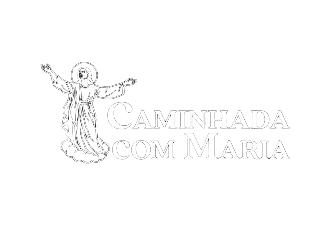 Logo Caminhada com Maria